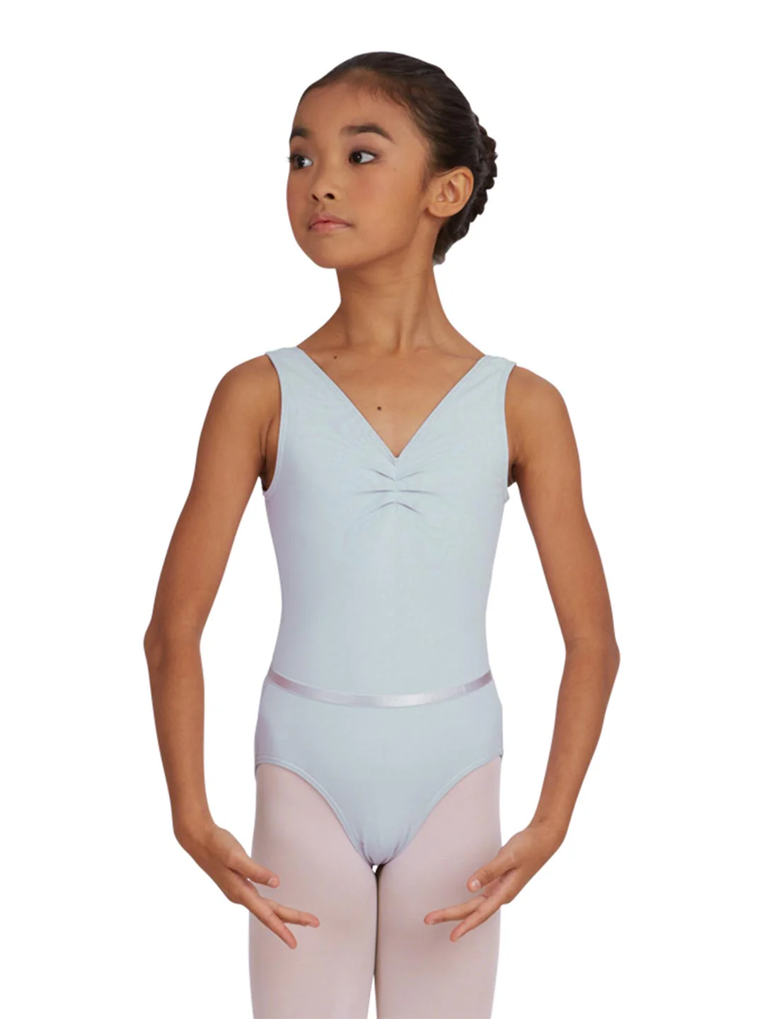 Tank Leotard w/ Belt - Girls - Image 4