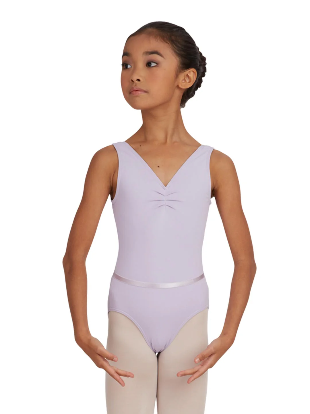 Tank Leotard w/ Belt - Girls - Image 8