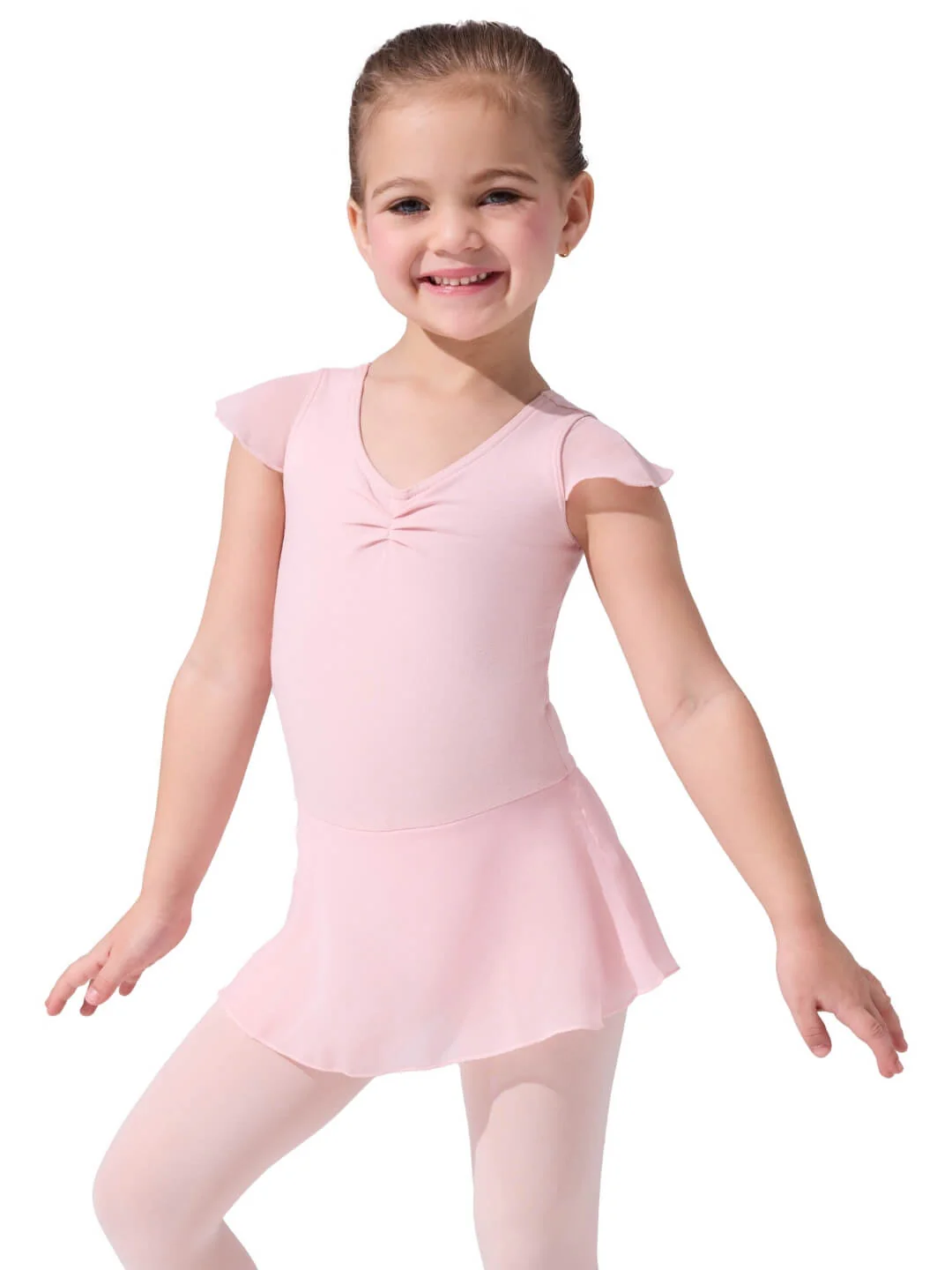 Flutter Sleeve Dress - Girls