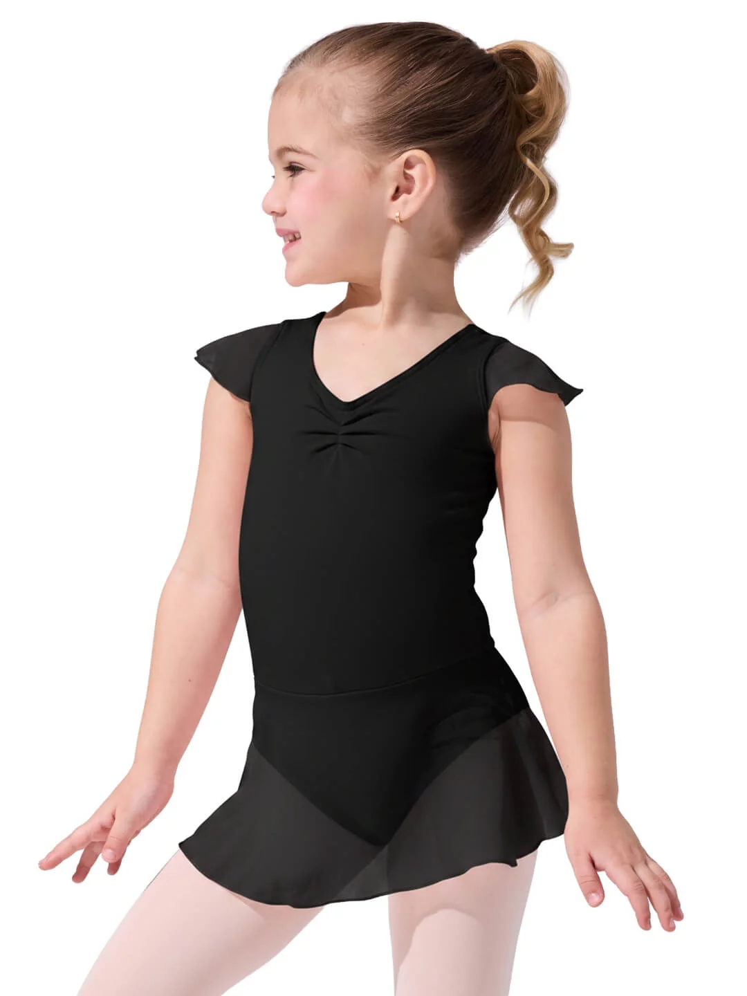 Flutter Sleeve Dress - Girls - Image 2