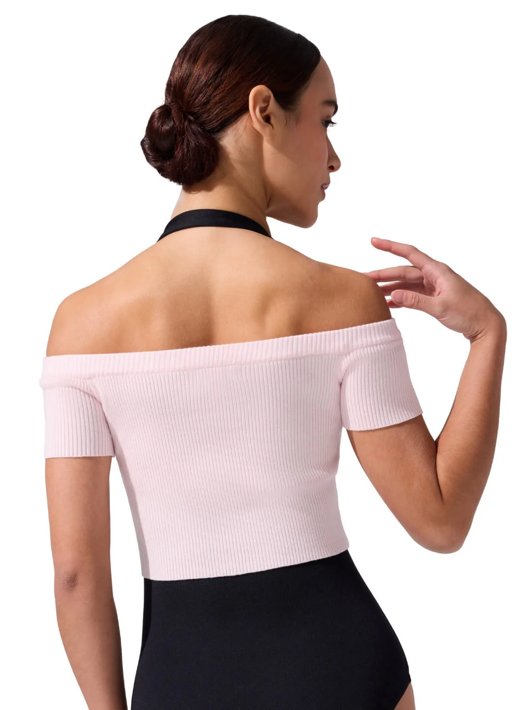 Ribbed Knit Cropped Sweater - Image 11