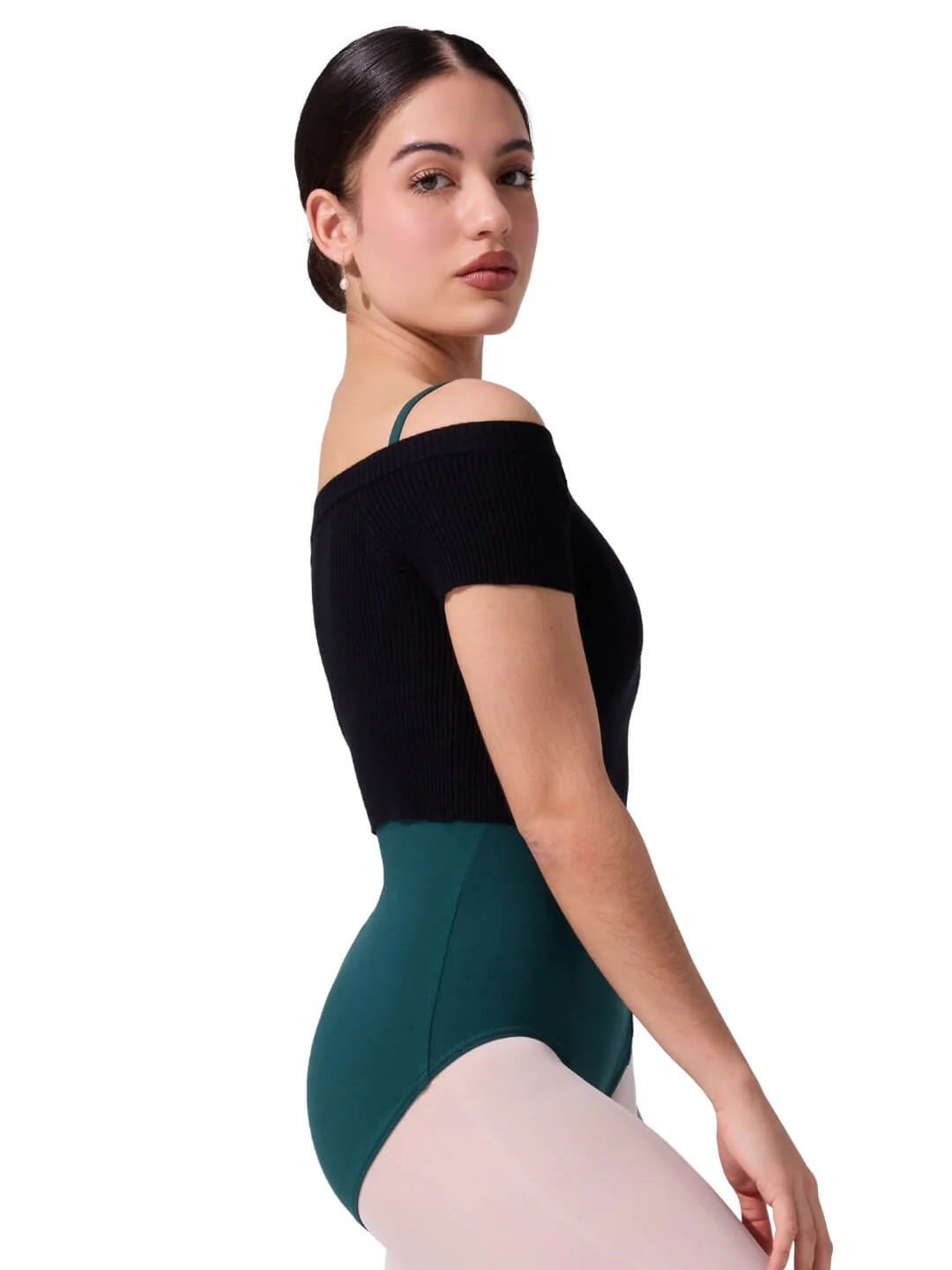 Ribbed Knit Cropped Sweater - Image 5