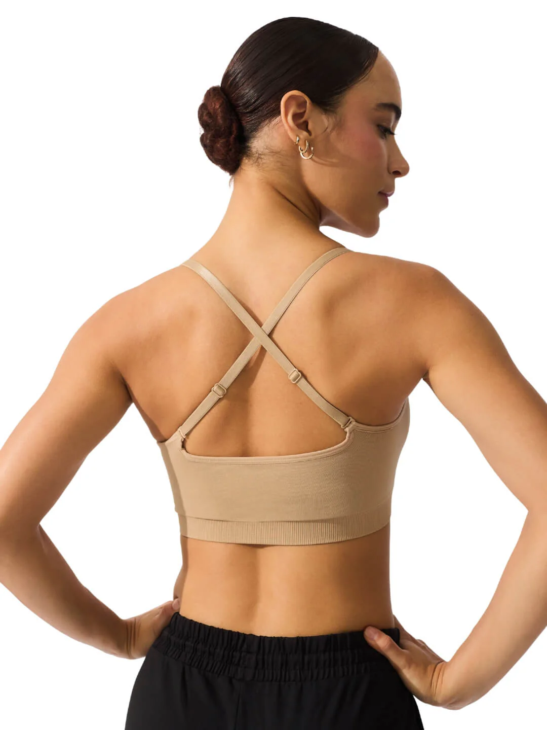 Seamless Convertible Longline Bra - Image 2