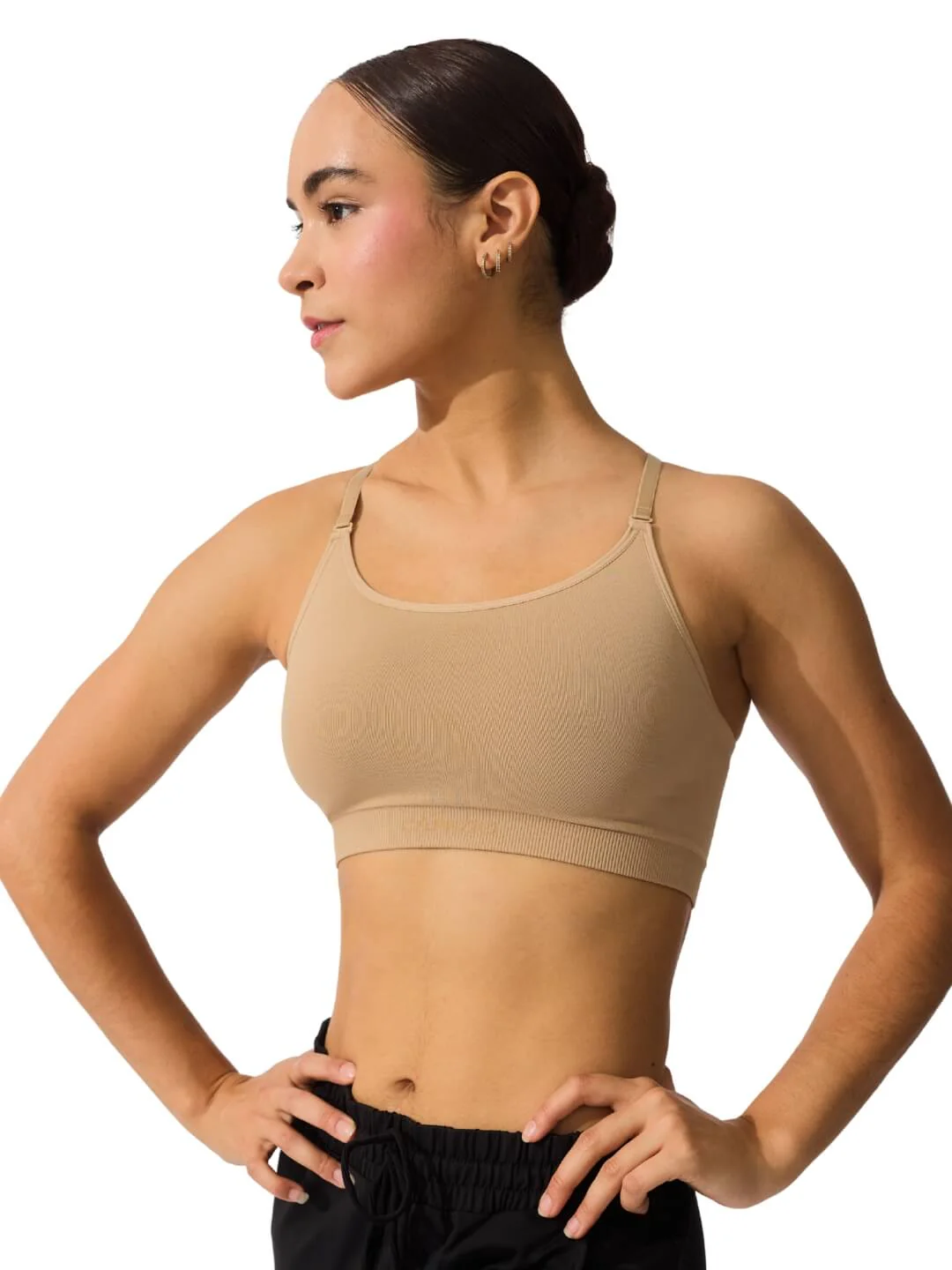 Seamless Convertible Longline Bra - Image 3