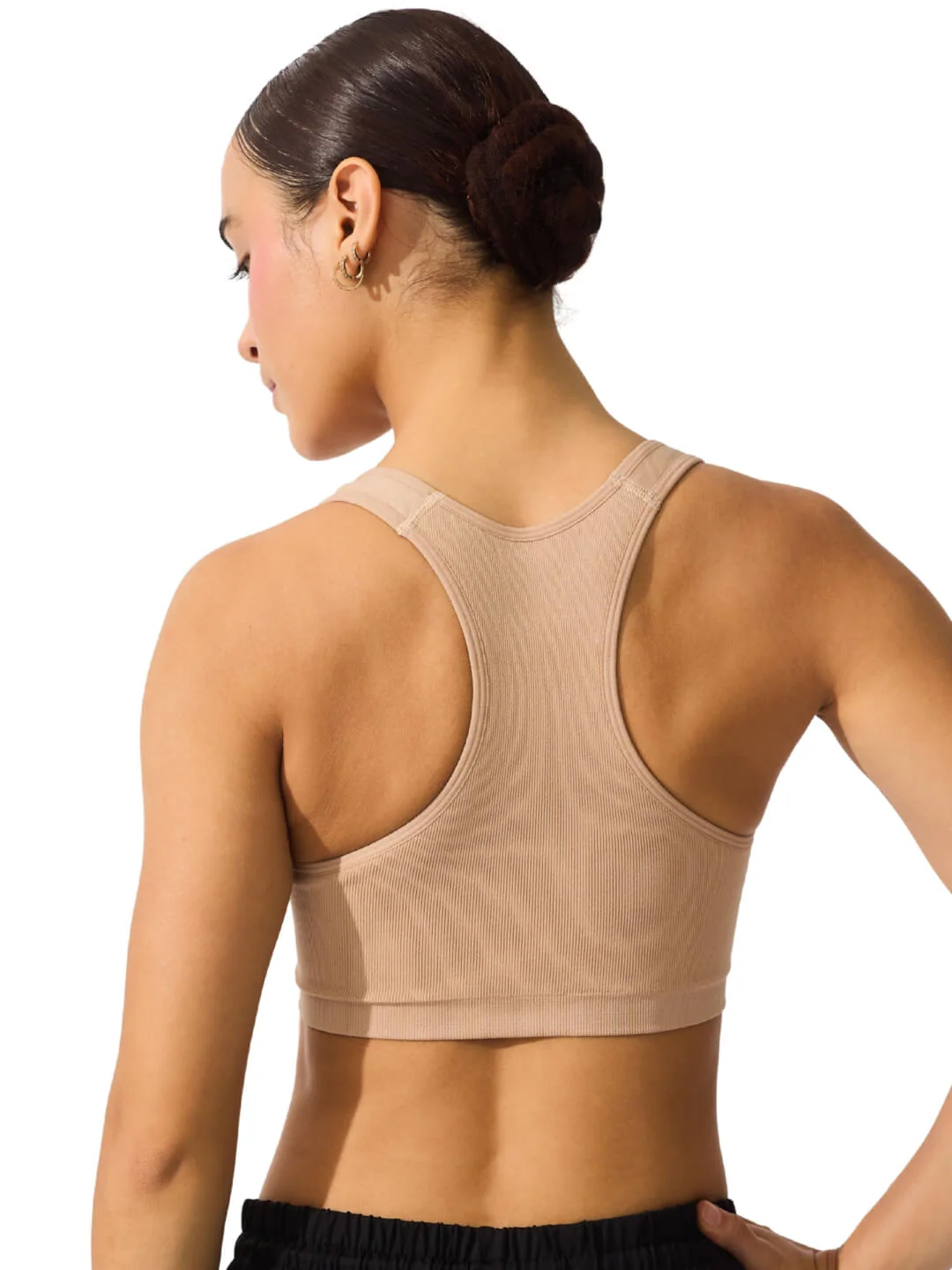 Seamless Racerback Sports Bra - Image 5