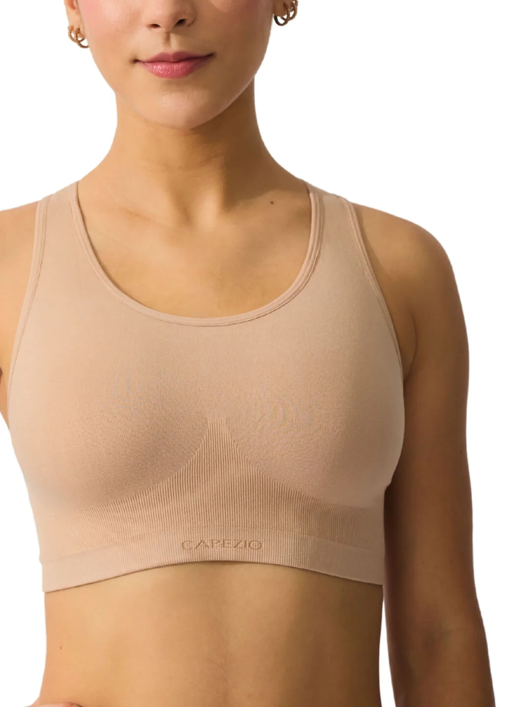 Seamless Racerback Sports Bra - Image 7