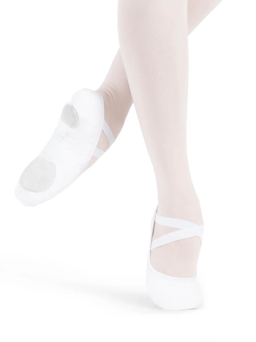 Stella Canvas Ballet Shoe - Child | White - Image 4