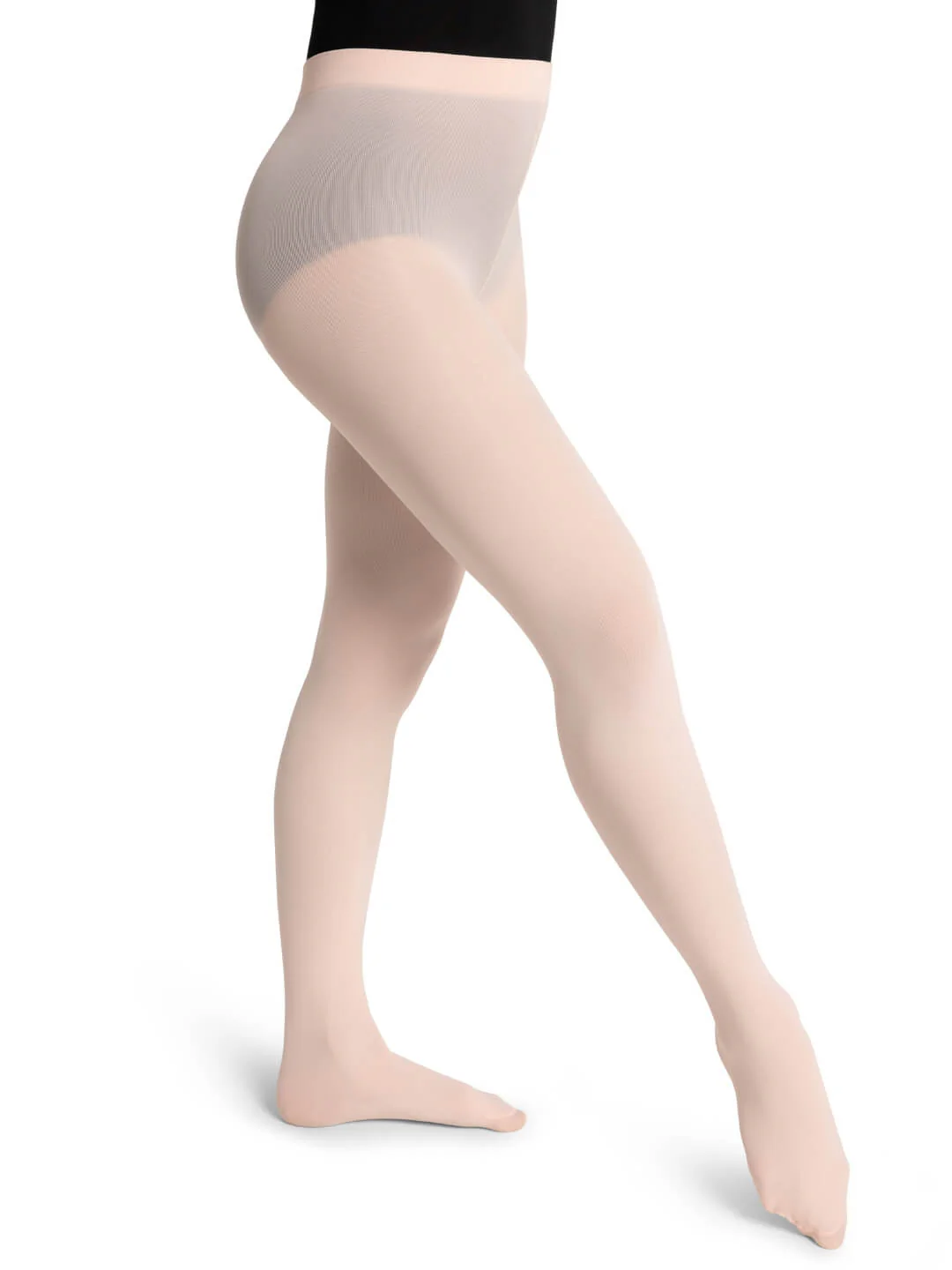 Ultra Soft™ Footed Tight with Self-Knit Waistband - Image 3