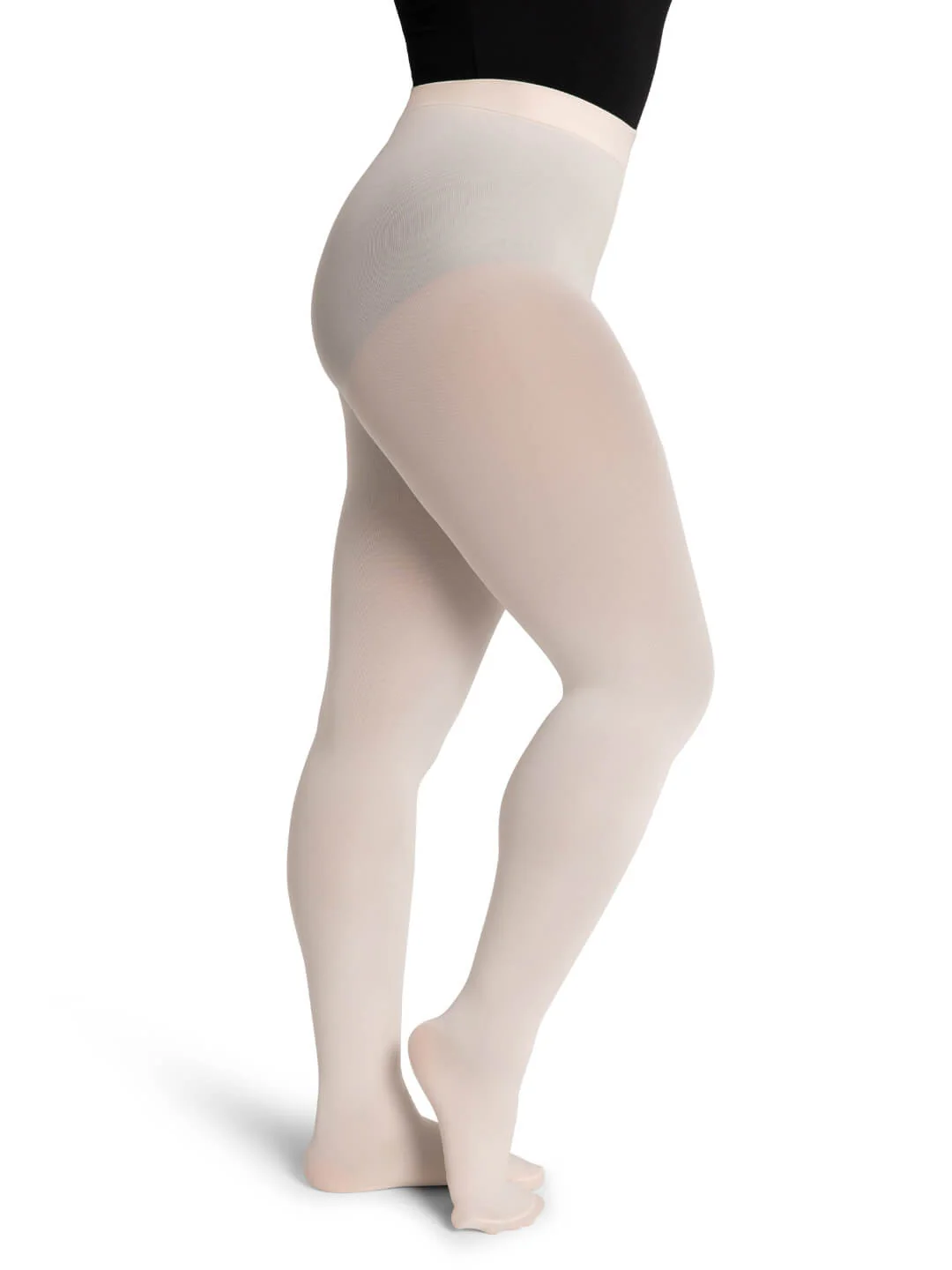 Ultra Soft™ Footed Tight with Self-Knit Waistband - Image 4
